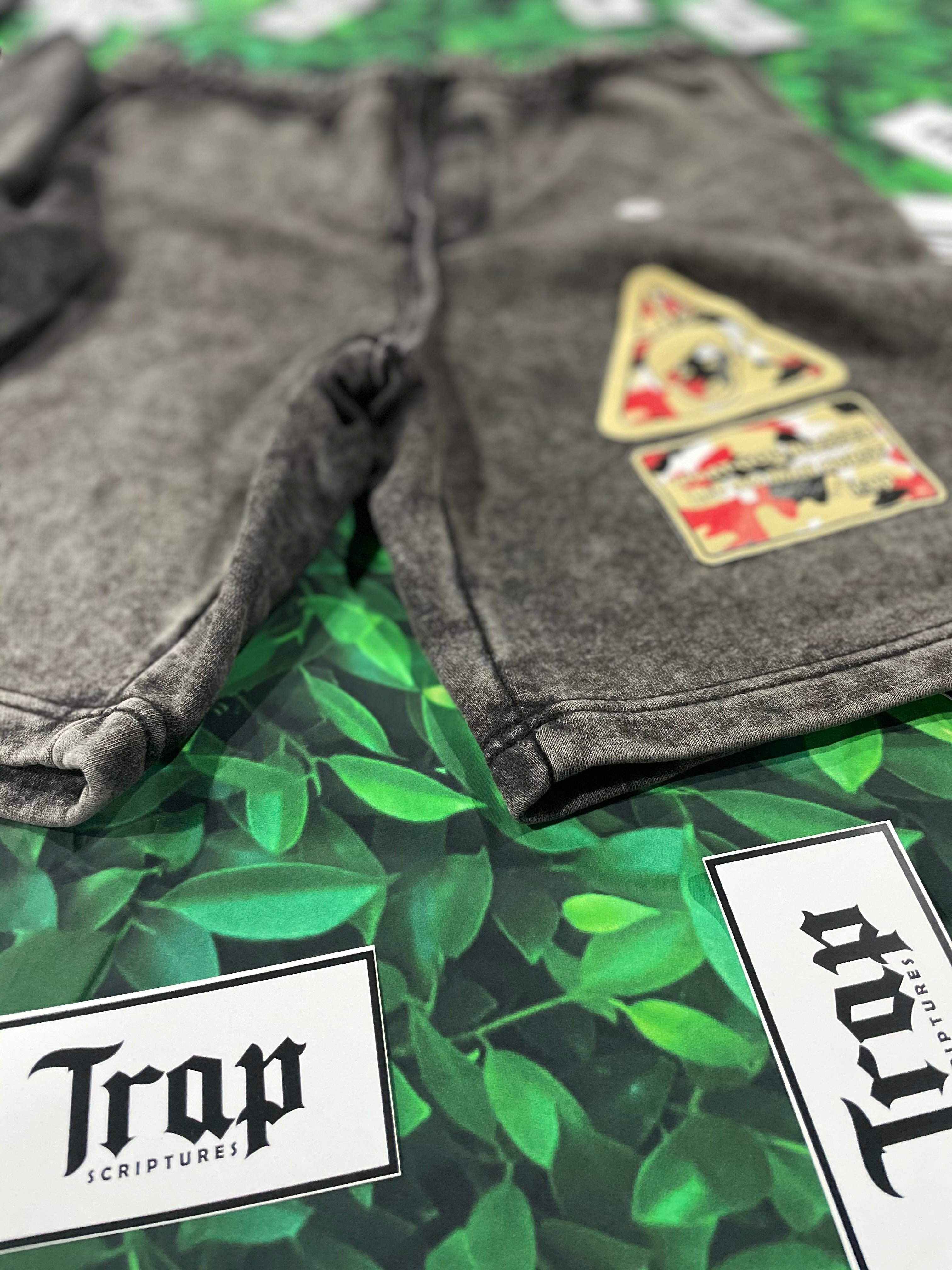 Trapscriptures Hoodie Short Set