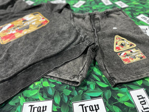 Trapscriptures Hoodie Short Set